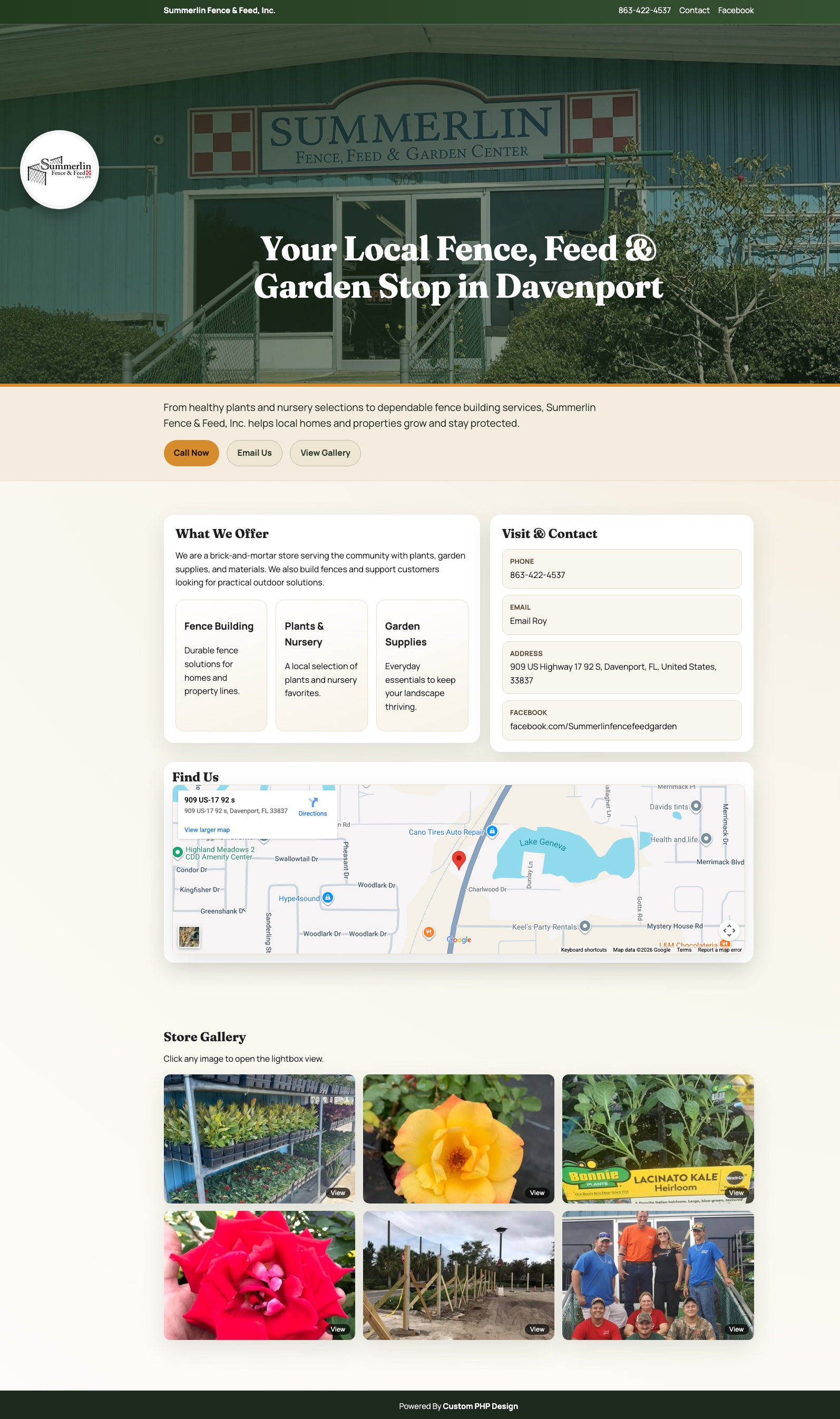 Summerlin website preview